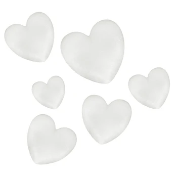 

DIY Modeling Bear Foam Polystyrene Styrofoam White Foam Gifts Heart Ball Ornaments Crafts Flower Easter Party Wedding Decoration