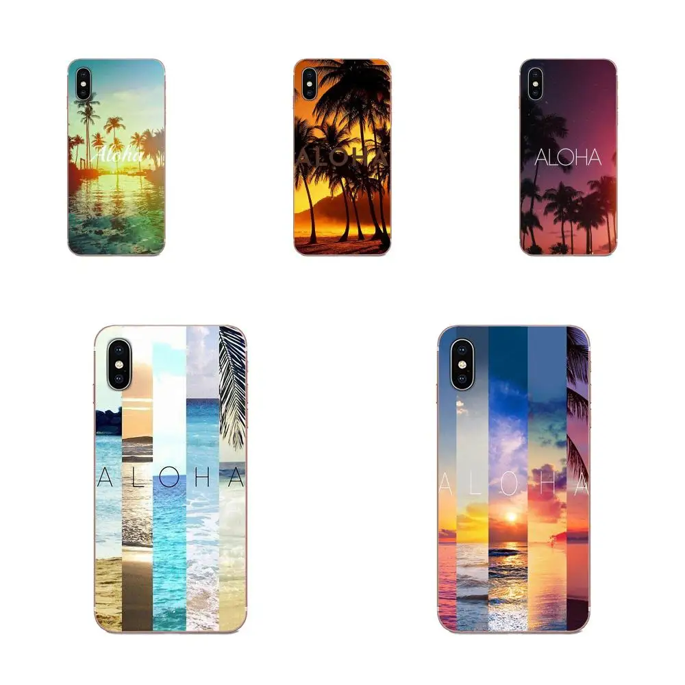 Для huawei P7 P8 P9 P10 P20 P30 Lite Mini Plus Pro Y9 Prime P Smart Z 2018 2019 Мягкий ТПУ чехол летний Гавайский