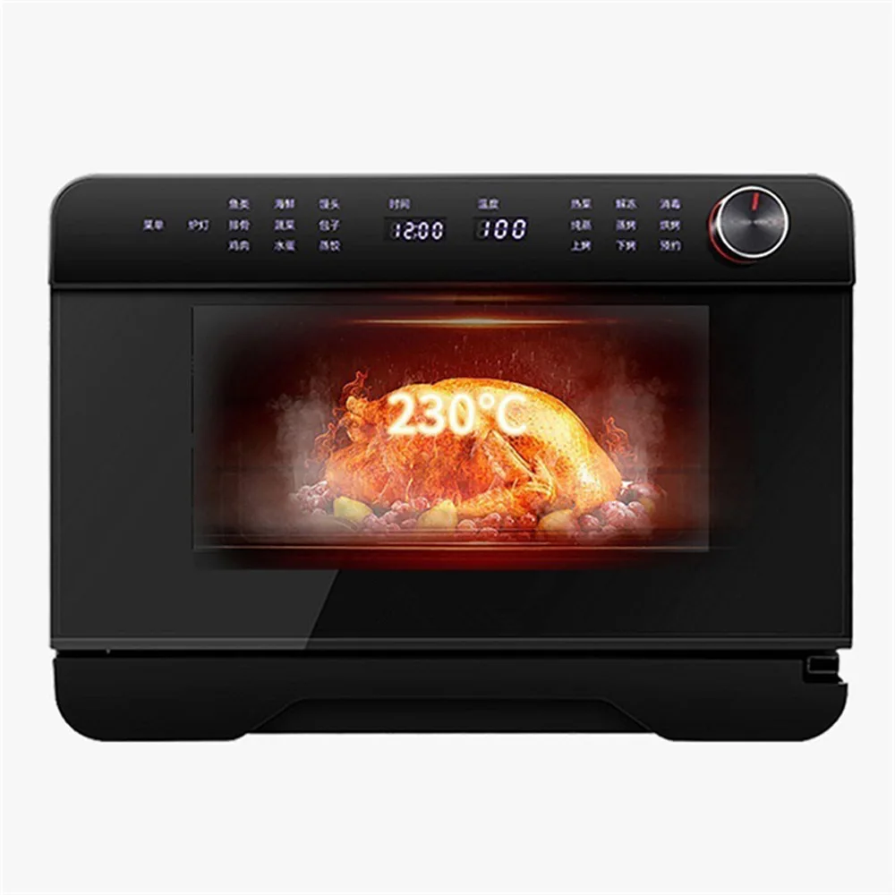 Steam Oven Household Intelligent Steaming And Baking Integrated High-Temperature Degreasing Pizza Machine With Large Capacity