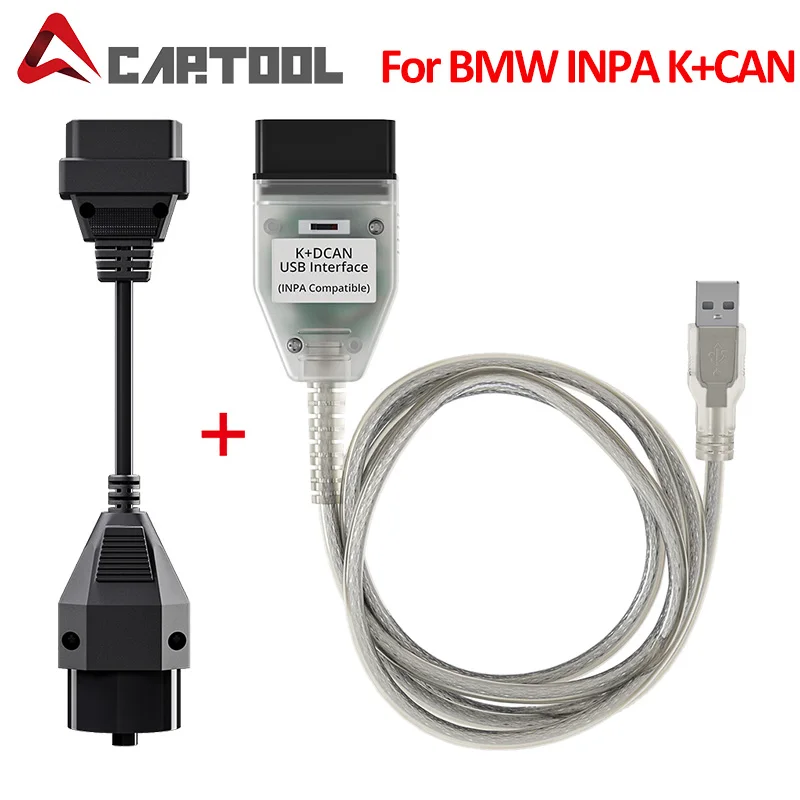 Профессиональный чип FT232RL для BMW INPA K + CAN Ediabas считыватель кодов OBD2 интерфейс USB DCAN