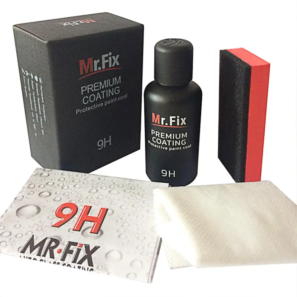

30ml & 50ml Upgraded Ceramic Coat 9H Car Polish Liquid Crystal Set High Density Car Super Hydrophobic Glass Coating Dropshipping
