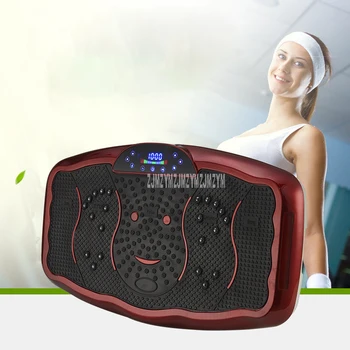 

Electric Vibration Fitness Massager USB Bluetooth Play Music Fat Burning Machine Indoor Mute Fitness Body Slimming Shaper 200W