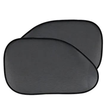 

1 pair Rear window gauze oblique block pair installed car universal shading sunshade oblique block
