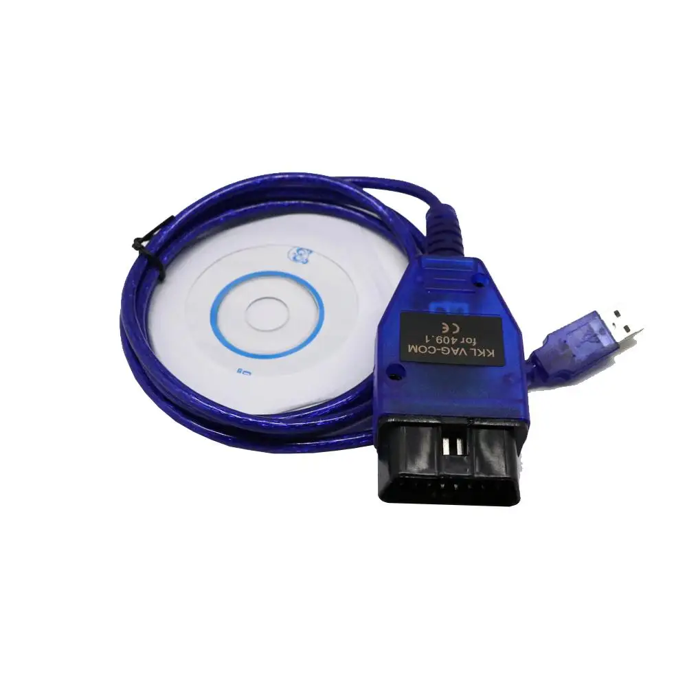

Auto Car USB Vag-Com Interface Cable KKL VAG-COM 409.1 OBD2 II OBD Diagnostic Scanner Vag Usb Cable Interface Tool With Switch