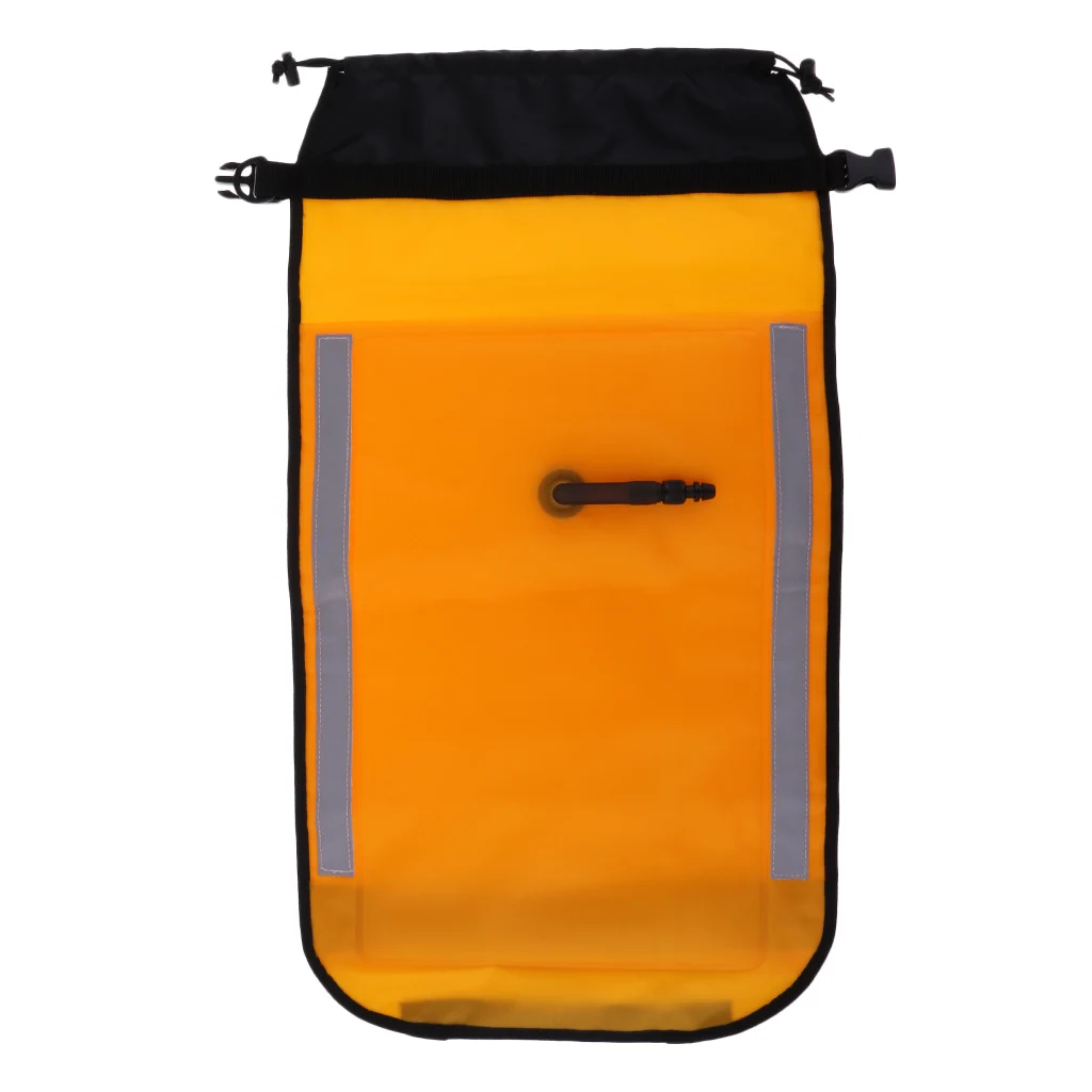 Outdoor Water Safety Raft Inflatable Paddle Float Bag 210D TPU coated fabrics For Sea Kayak Rescue Accessories 71 x 38.5 cm