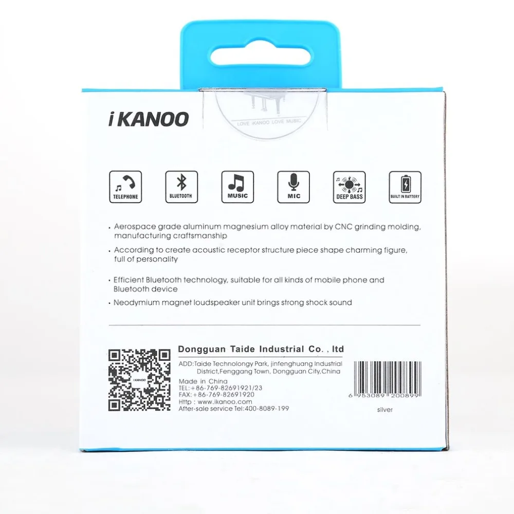 IKANOO мини i609 беспроводной bluetooth-динамик с микрофоном громкой связи 3D стерео музыка объемный громкий динамик поддержка TF USB