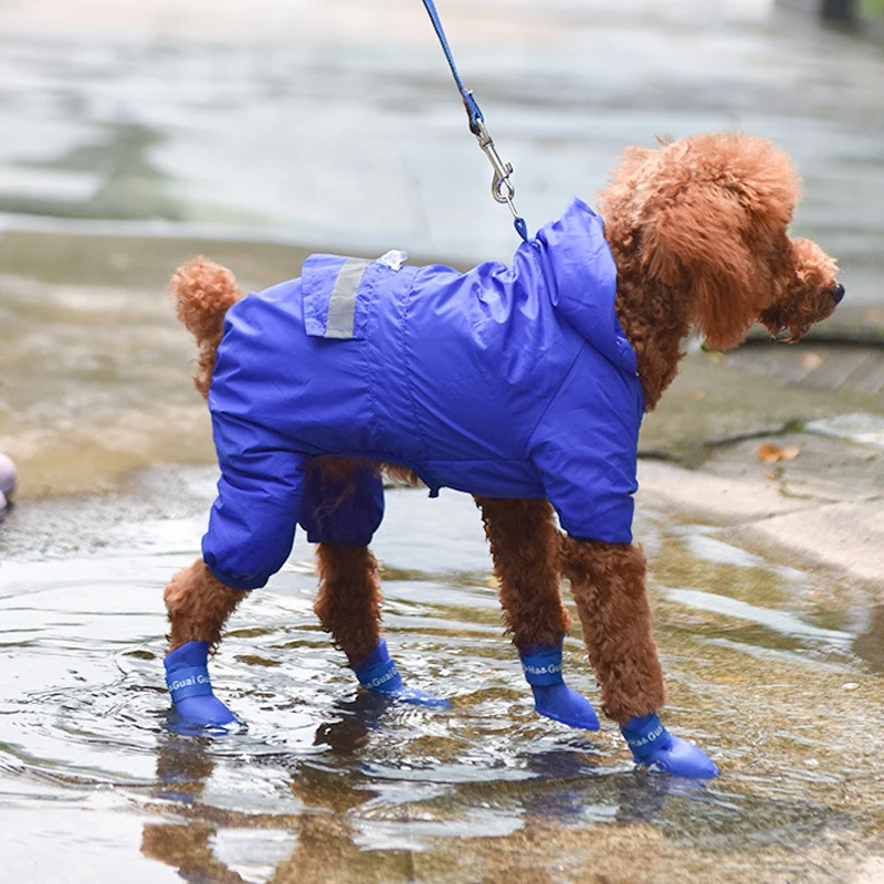 Pet Dog Rain Shoes Anti Slip Waterproof Wholesale