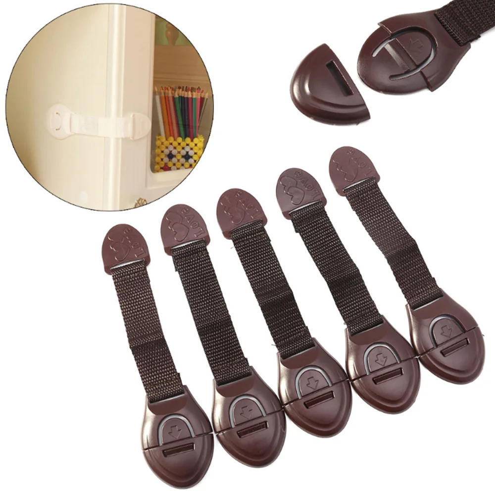 

5PCS Home Cabinet Door Drawers Refrigerator for Children Kids Baby Safety Locks