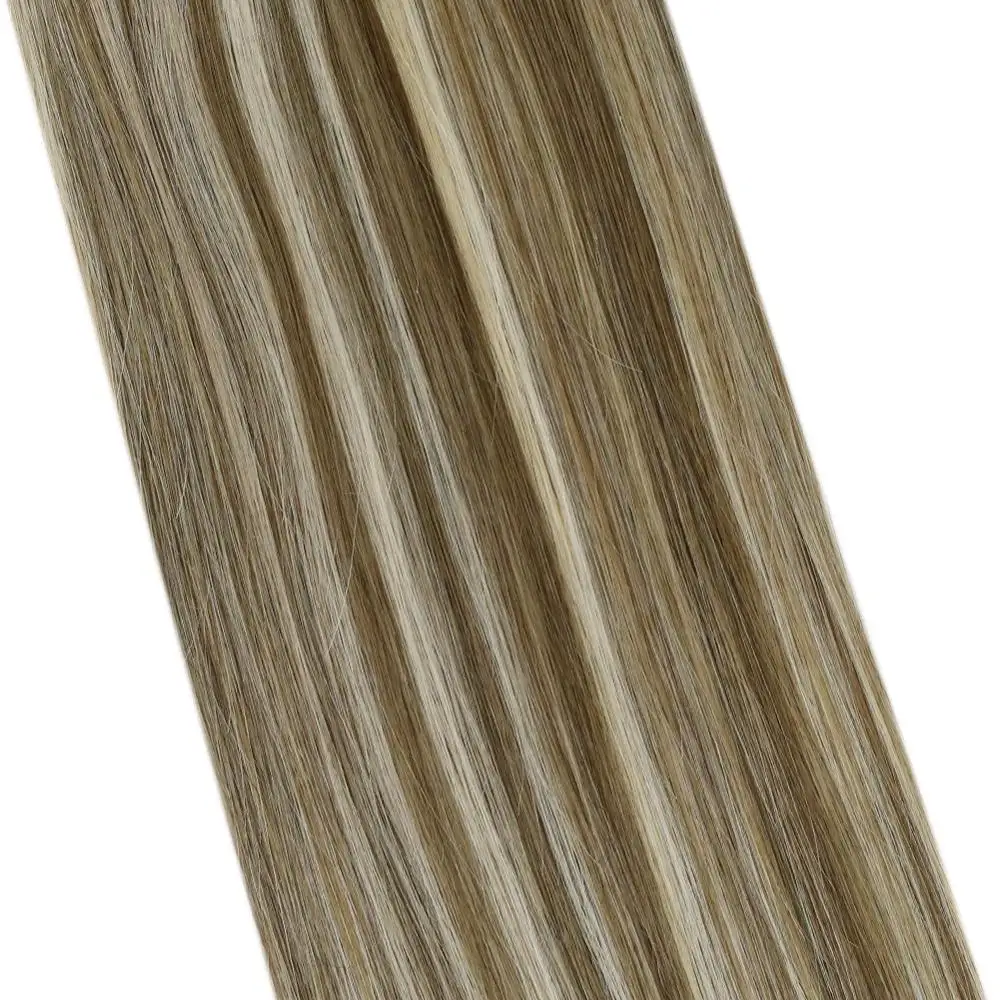 Ugeat Nano Ring Human Hair 50strand/pack 14-24inch 100% Human Hair Machine Remy Hair Silky Straight Nano Tip Real Hair Extension