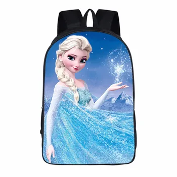 

Disney Cartoon Mochilas Infantil Frozen Elsa Kids Schoolbag Baby Girls Lovely Kindergarten backpacks Children Cartoon school bag