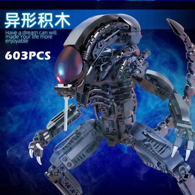 

83040 Idea Series ALIENS Movie Building Blocks 603Pcs Bricks Model Sets Kits Toys Blocks Compatible With Legoings