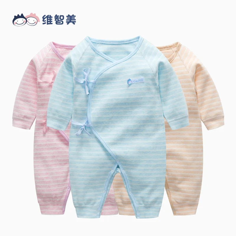 

Wei joywe Clothes for Babies Newborns Onesie Romper Underwear 0-3 Months Baby Bandage Cloth Crawling Clothes