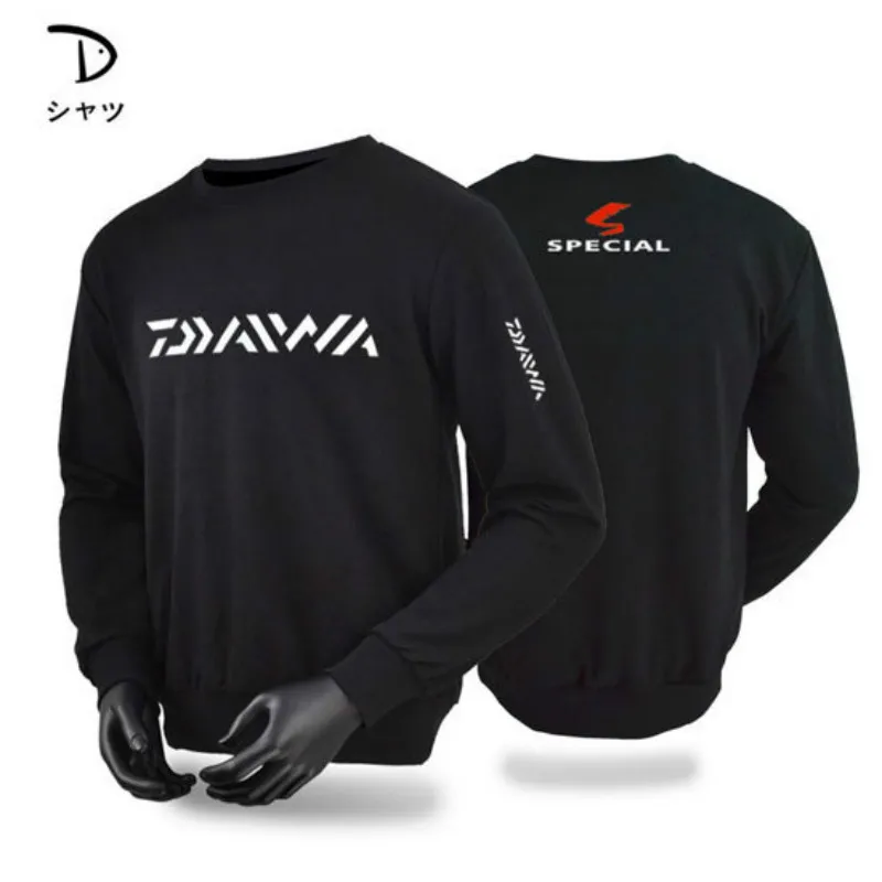 DAIWA одежда для рыбалки Новинка Мужская Уличная дышащая рыболовная футболка с