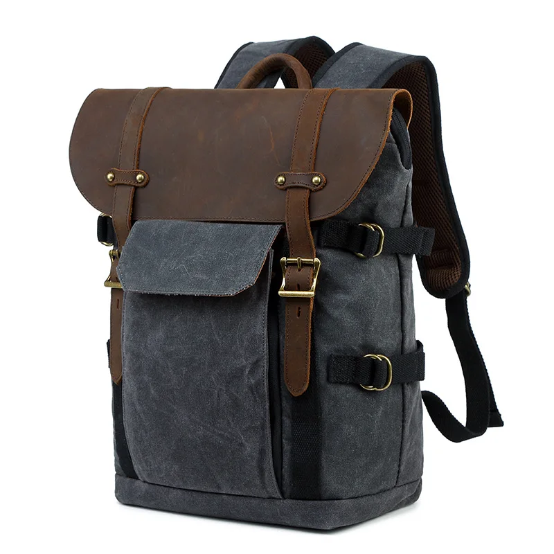 

Canvas Backpack Multi-function SLR Camera Bag Men and Women Outdoor Backpack