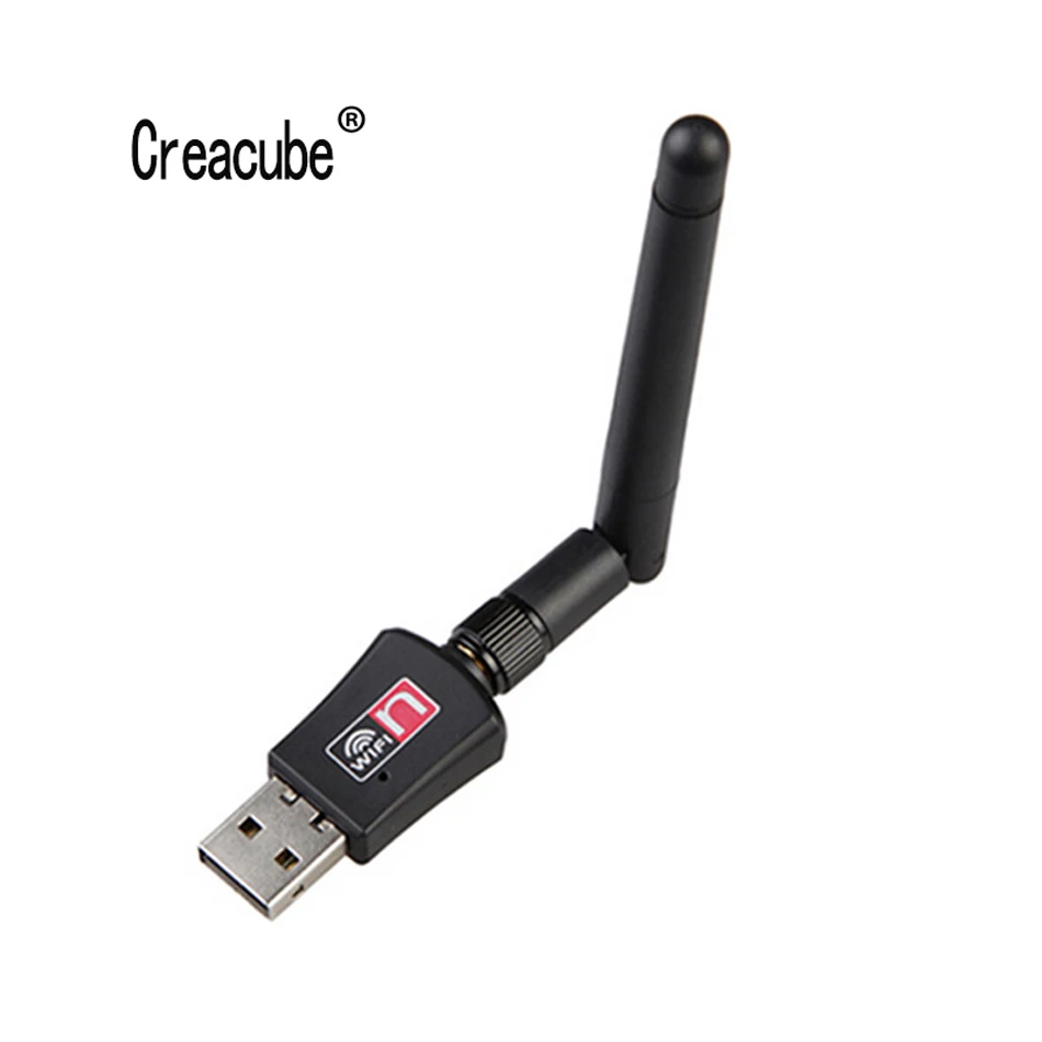 

Адаптер Wi-Fi Creacube, 300 м, USB, сетевая карта, Wi-Fi, адаптер LAN, Wi-Fi-ключ 802.11N, Wi-Fi-приемник для ПК, Win 10