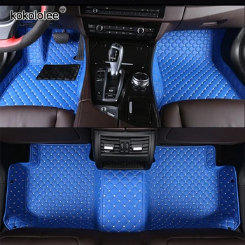

kokololee Custom car floor mats for Mercedes Benz E C GLA GLE GL CLA ML GLK CLS S R A B CLK SLK SL G GLS GLC vito viano foot mat