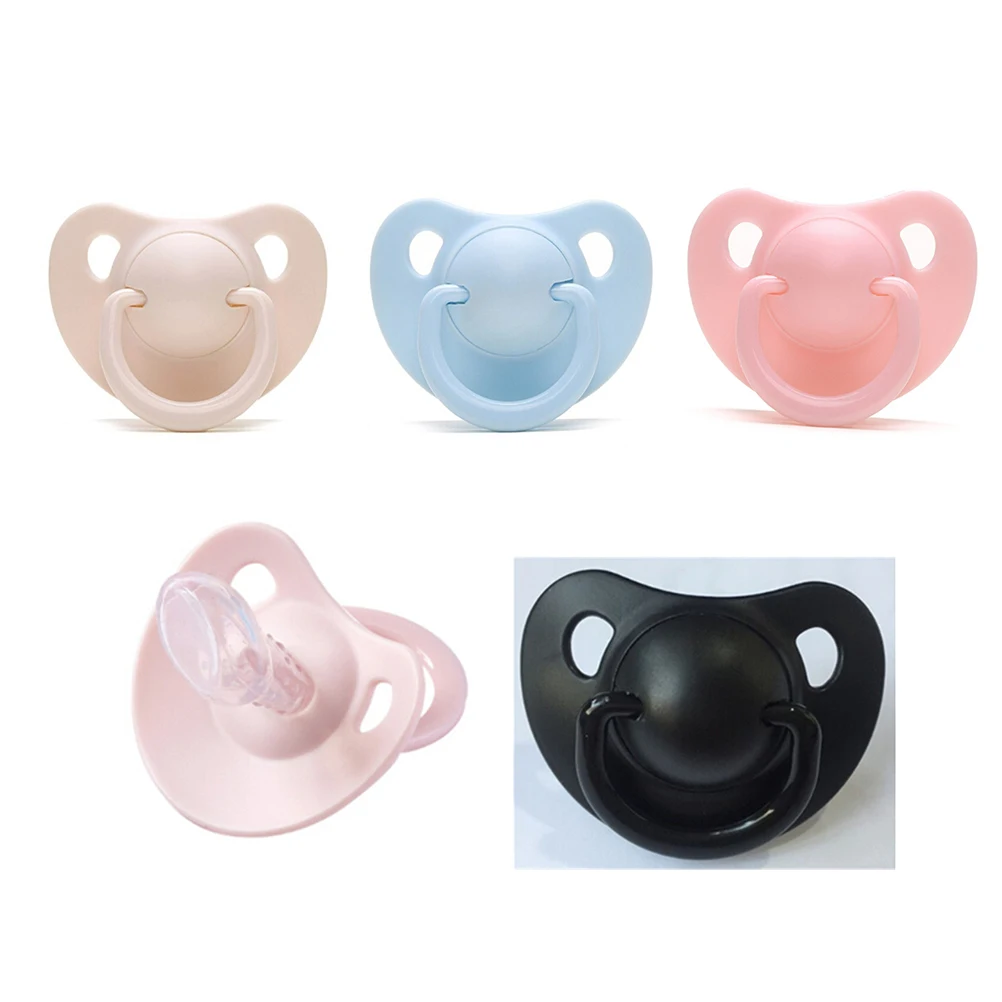 Silicone Pacifier Nipples Dummy Orthodontic Food-Grade Newborn Girl Baby-Boys Kids 0-36months
