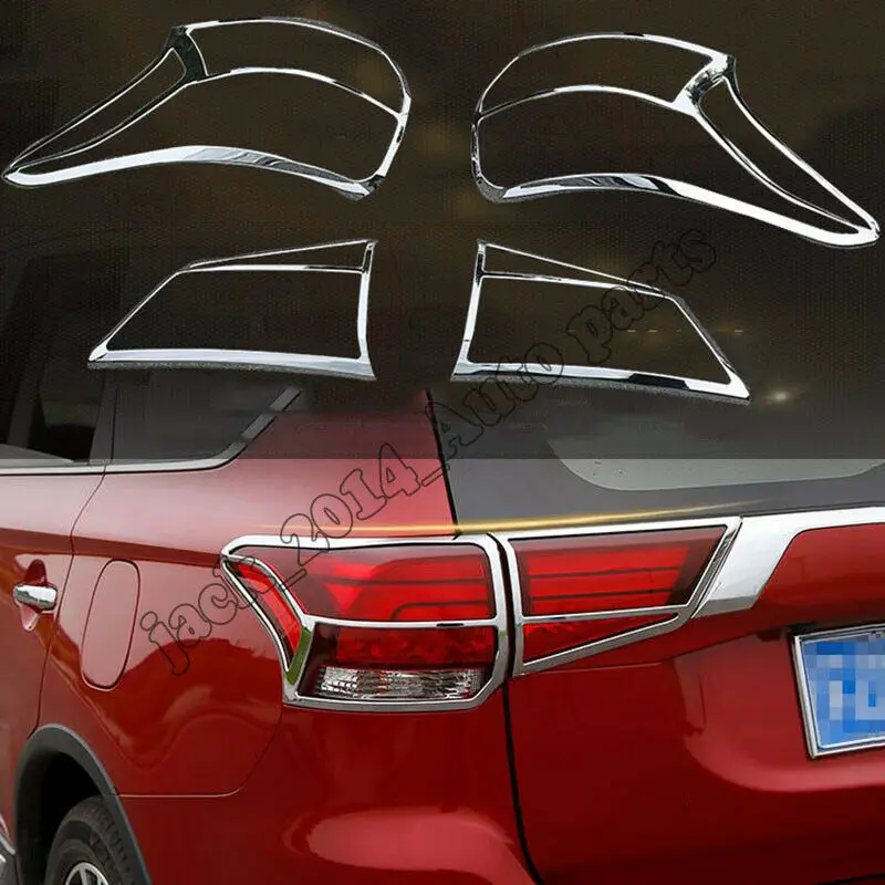 АБС-пластик хром задний фонарь Накладка для Mitsubishi Outlander авто аксессуары для внешней отделки отделкой