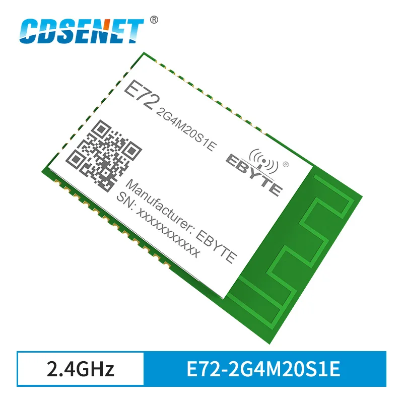 Módulo inalámbrico Bluetooth CC2652P ZigBee 2,4 Ghz 20dBm SoC CDSENET E72-2G4M20S1E transceptor y receptor PCB/antena IPX