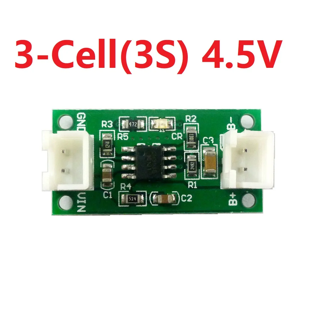 3S With Termination 1A NiMH многоцелевое зарядное устройство 1,5 V 3V 4,5 V CC/CV зарядный Модуль 1,2 V 2,4 V 3,6 V батареи - Цвет: 3S With Termination