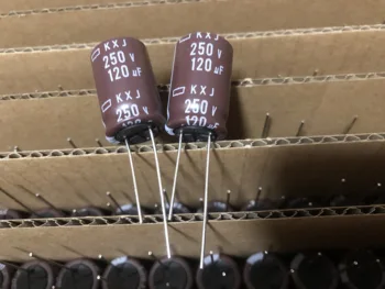 

10PCS/30PCS hot sale Japan original NIPPON 250v120uf Electrolytic Capacitor 120uf 250V KXJ HF 16*25