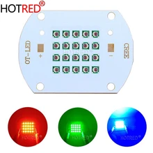CREE XPE XP-E 50 Вт 60 Вт Светодиодный светильник чип Красный Зеленый Синий SMD COB Интегрированный Светодиодный чип для прожекторная софитная лампа