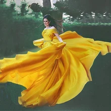 Шифоновое ТРАПЕЦИЕВИДНОЕ формальное платье для выпускного вечера с бисером, Элегантное Длинное Пышное вечернее платье с открытыми плечами, халат soiree Дубай