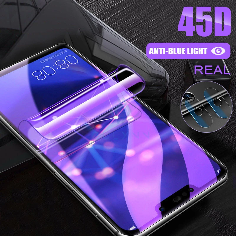 Гидрогелевая пленка P30 P20 Pro Lite 45D для Huawei P30Pro Nova 5 3 i 5T 6 защитная экрана P20Lite P20Pro