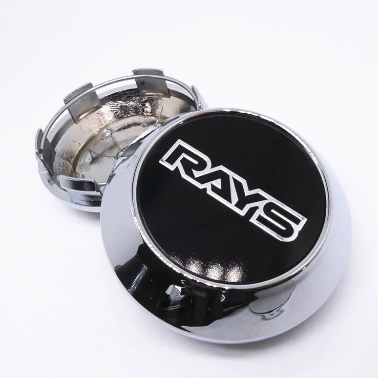 Rays Racing Wheel Center Cap Caps 4pcs 65mm Car Styling Rims Hub Cover Emblem For Japan Tokyo TE37 Time Attack wheel center caps