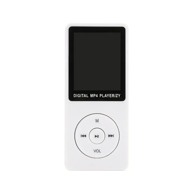 ZY418 спортивный мини MP3 MP4 HIFI музыкальный плеер mini Walkman для студентов 1,8 дюймов Поддержка TF TXT электронная книга FM рекордер Видео - Цвет: Белый