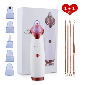 

Microdermabrasion Blackhead Remover Needles Vacuum Suction Face Pimple Comedone Acne Extractor Facial Pores Cleaner Skin Care