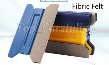 

100pcs/Lot car wrap PPF Squeegee Spatulas With Fibric Felt top quality Install tools Large Tool PROTWRAPS