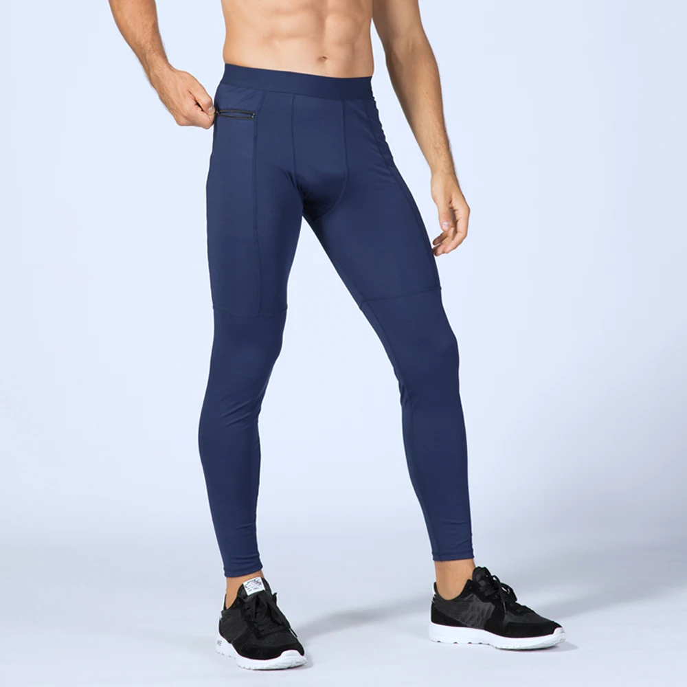 Sports Mens Tights Compression Leggings 