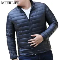 Autumn Winter Men Jackets 9XL Bust 160cm 5XL 6XL 7XL 8XL Plus Size Coat 1