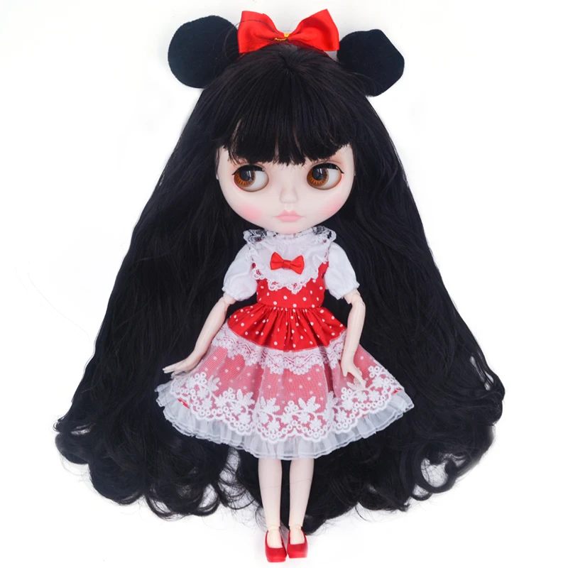 

Neo Blyth Doll NBL Customized Shiny Face,1/6 BJD Ball Jointed Doll Ob24 Doll Blyth for Girl, Toys for Children YM02