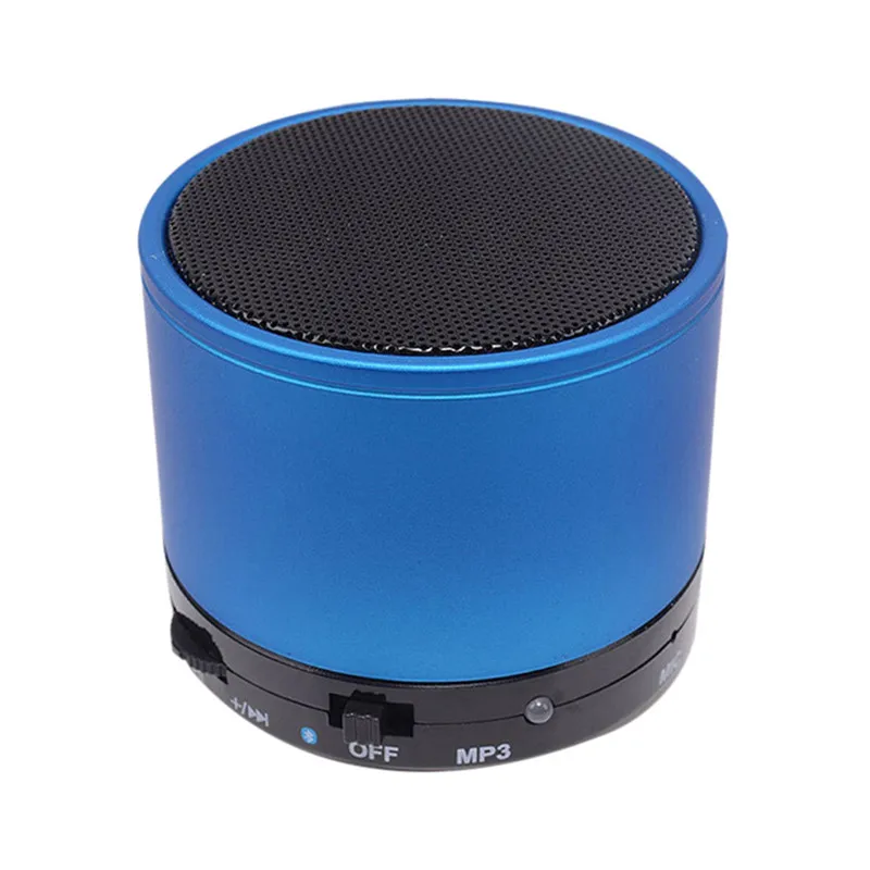 Синий VOBERRY мини портативный Bluetooth динамик беспроводной громкий динамик s сабвуфер динамик s поддержка TF FM#2 - Цвет: Синий