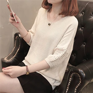 Модные перфорированные открытые туфли; трикотажный топ - Цвет: white