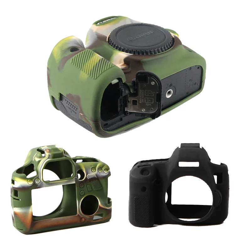 Bella Borsa Per Videocamera Per Canon 6D 6D Ii Custodia In Silicone Custodia Per Fotocamera In Gomma Custodia Protettiva Per Il Corpo