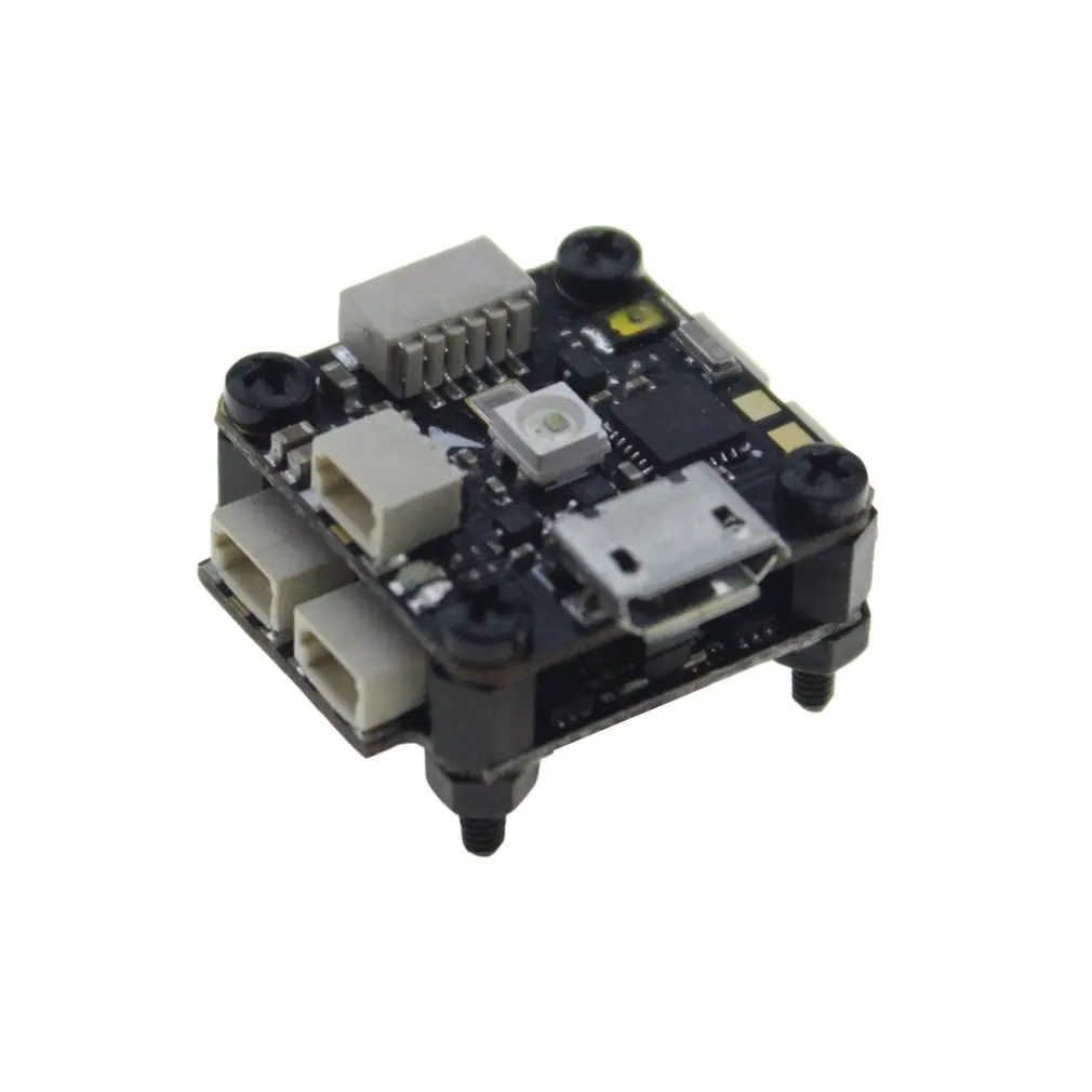 HAKRC F411 1S Flytower Контроллер полета встроенное osd 4 в 1 BLHeli 10A ESC Светодиодная лента для FPV RC Дрон