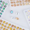 Astrobox High Quality Round Zircon Gem Stone Sew On Rhinstone Glass Crystal Pointback Loose Beads DIY Clothing Jewelry Making ► Photo 3/6