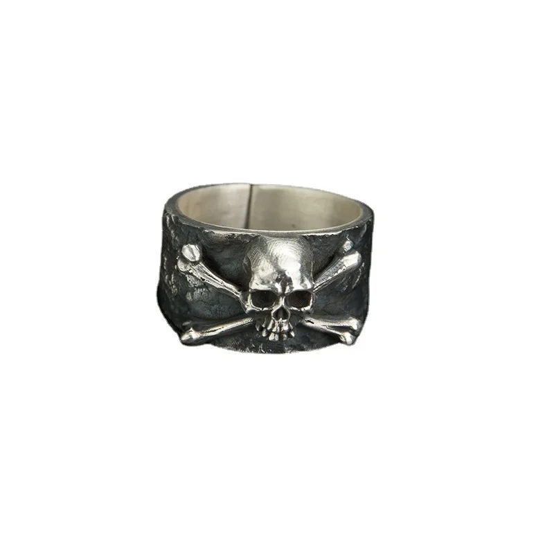 Retro Personality Gothic Pirate Skull Rings For Men Women Hip Hop Rock Party Biker For Ring Set