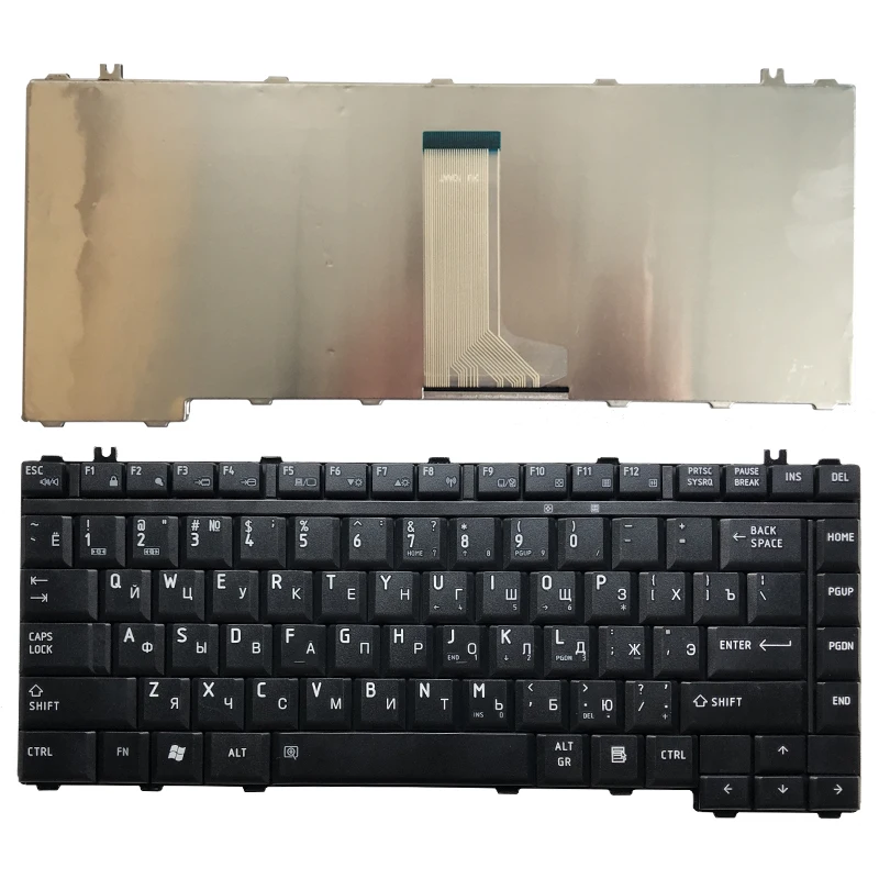 Новая русская клавиатура для ноутбука Toshiba Satellite M205 M500 M505 L200 L205 L305 L450 L510 L515 L510D L310 L311