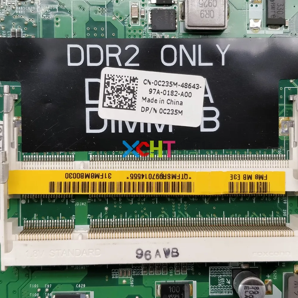 Для Dell Studio 1555 S1555 CN-0C235M 0C235M C235M DA0FM8MB8E0 216-0728018 BGA набор микросхем материнская плата для ноутбука протестированная материнская плата