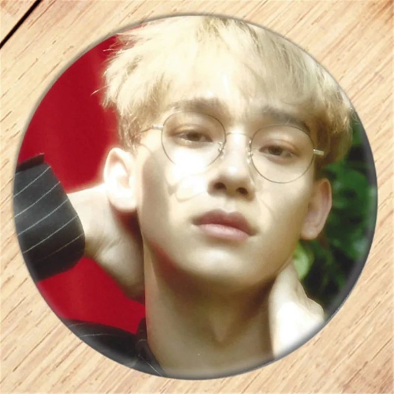Kpop EXO CHANYEOL KAI SEHUN брошь на булавке Значки для одежды украшение для рюкзака ювелирные изделия B061