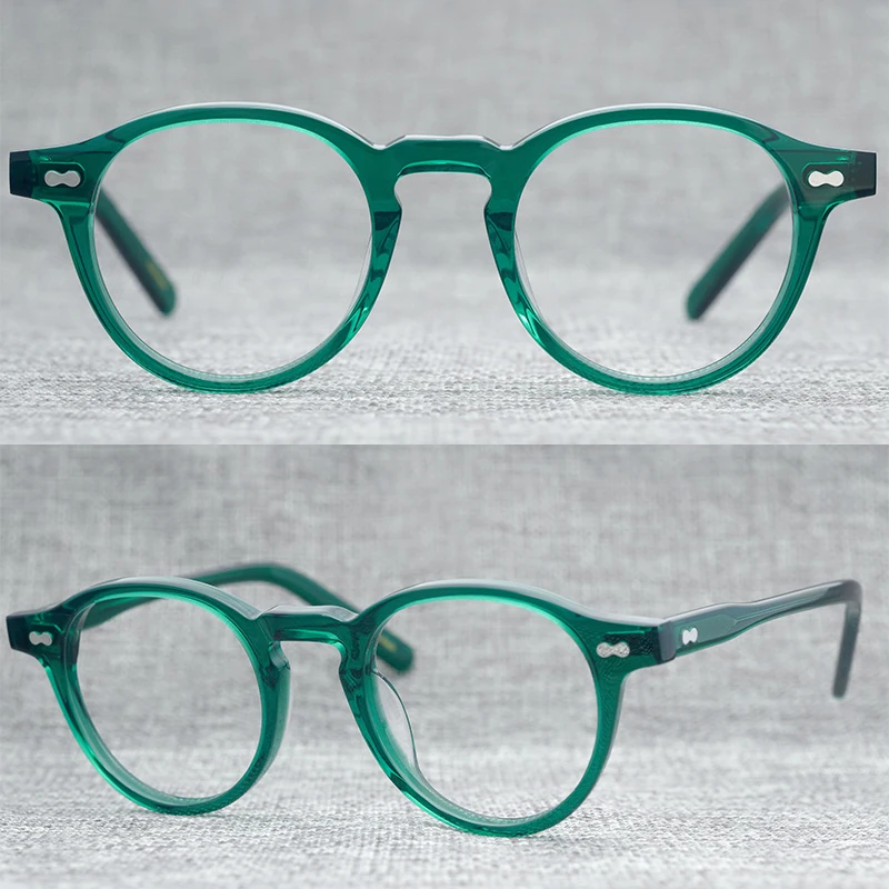 Очки в японском стиле милтзен маленькая круглая оправа Ретро для очков при
