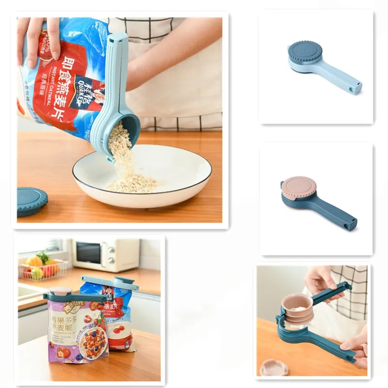 

Portable New Kitchen Storage Food Snack Sealing Sealing Pocket Clip Sealing Pliers Plastic Tool Kitchen Accessories
