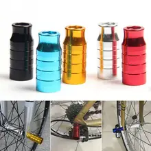 Cubo de bicicleta liberação rápida eixo da roda dianteira suporte da lâmpada ciclismo bicicleta extensor cubos suporte da lâmpada luz montagem ciclismo