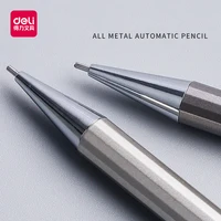 High Quality Deli Mechanical Pencil Full Metal 0.5MM/0.7MM For Professional Painting And Writing School Supplies Stationery Pens 5