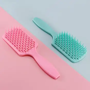 

Professional Hair Massage Comb Hollow Out Salon Hair Styling Tool Hairbrush Anti-static Care Comb Head Massager Anti K9E6