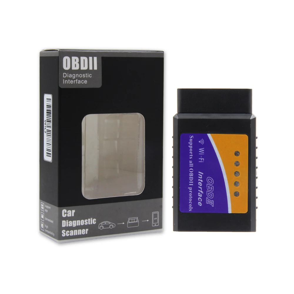 OBD2 сканер ELM327 Wifi Автоматическая Диагностика OBDII считыватель кодов elm 327 V1.5 Диагностический адаптер odb2 дешевые продукты без PIC18F25K80